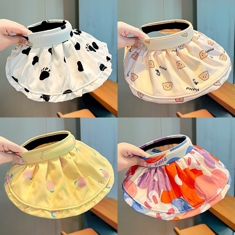 Children's Summer Empty Top Shell Hat