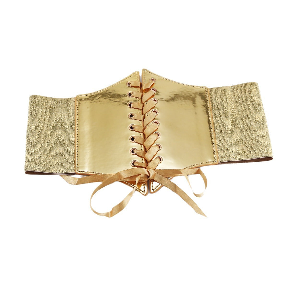 European And American-style Versatile Elastic Wide Decorative Belt For Skirts Springautumn Womens