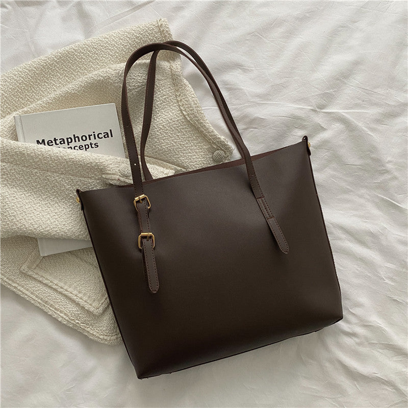 Pendletaske Arbejde Enkeltskulder Spandtaske Efterår Og Vinter Vintage Tote Taske