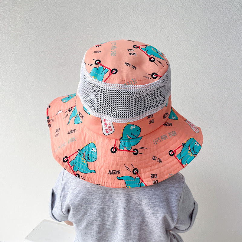 Summer Thin Breathable Mesh Bucket Hat
