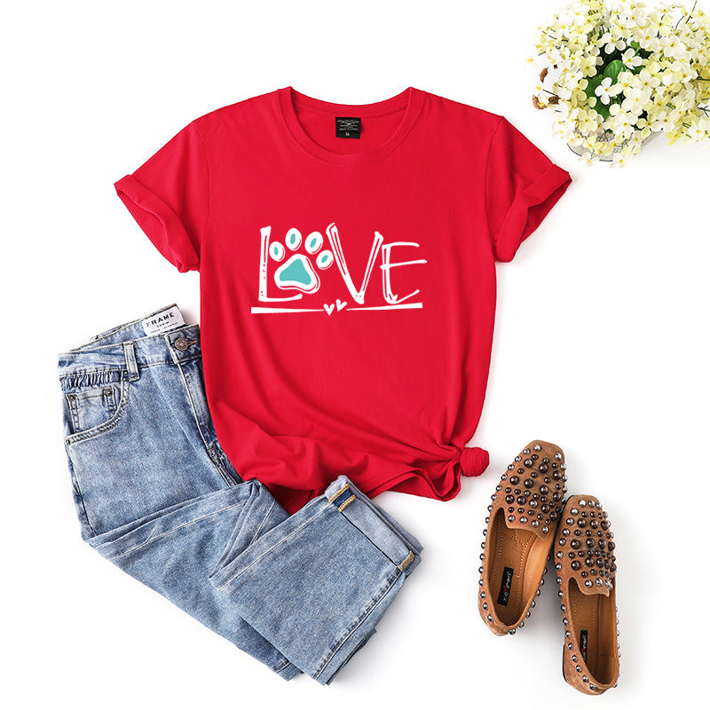 Women's Fashionable Personality Plus Size T-shirt