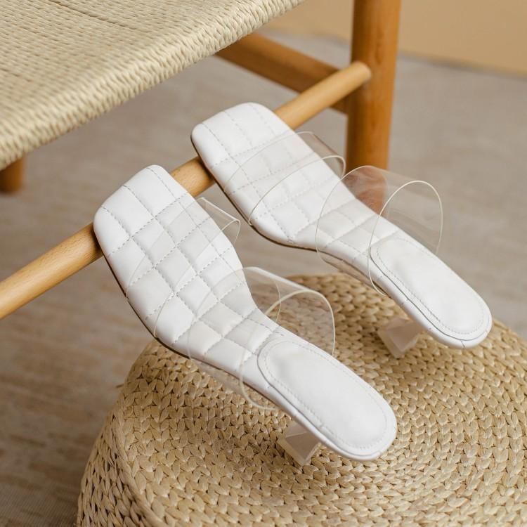 One Word With Transparent Sandals And Slippers Women's Summer