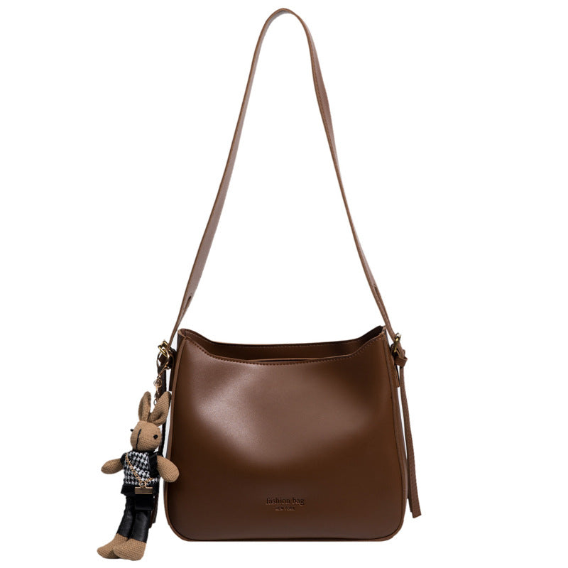 All-match Shoulder Messenger Bag Special-interest Design Commuter Bucket