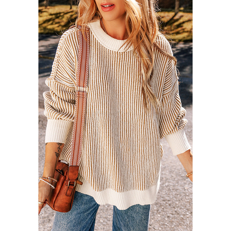 European And American Leisure Loose All-matching Jumper Top