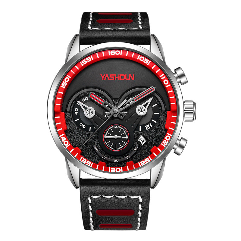 Men's Multifunctional Fashionable Unique Quartz Watch