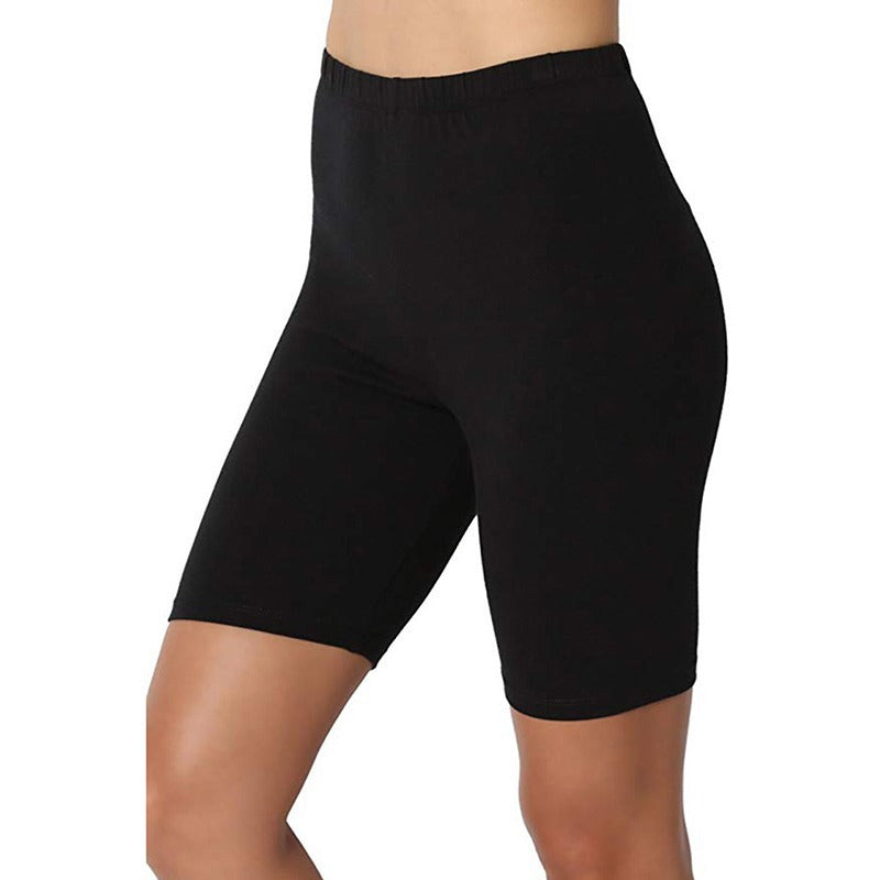 Five-minute Riding Leggings Tight Anti-exposure