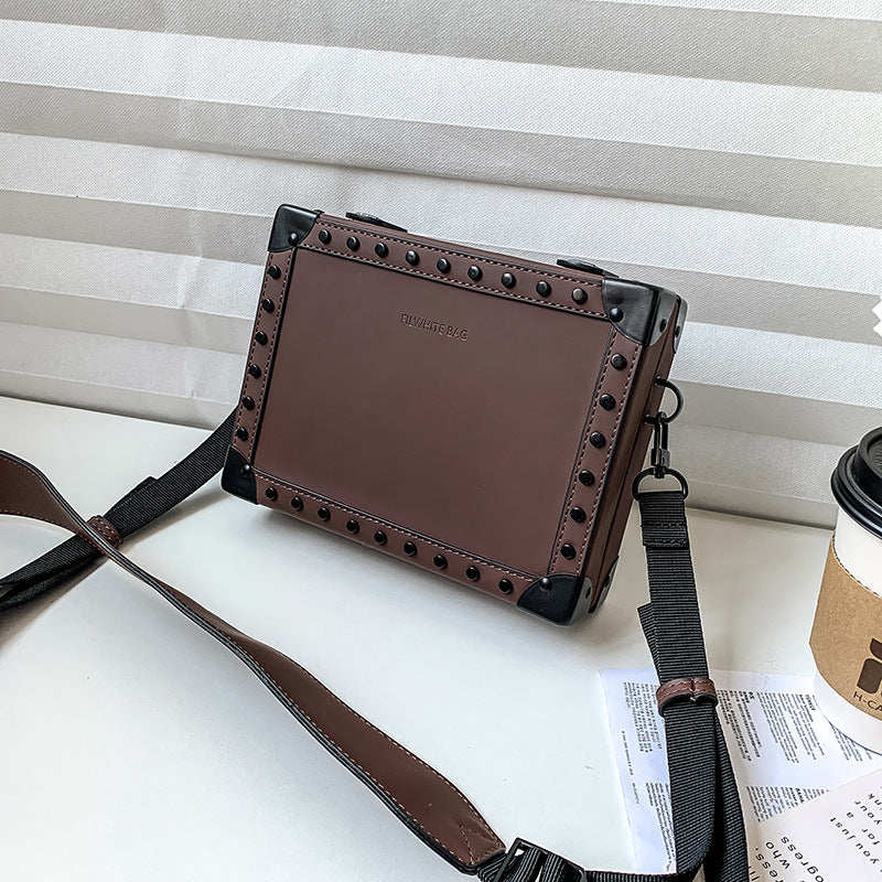 Boys Niche Design Crossbody Small Square Bag