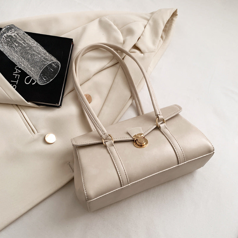 Retro High-grade Underarm Document Tote Bag Women
