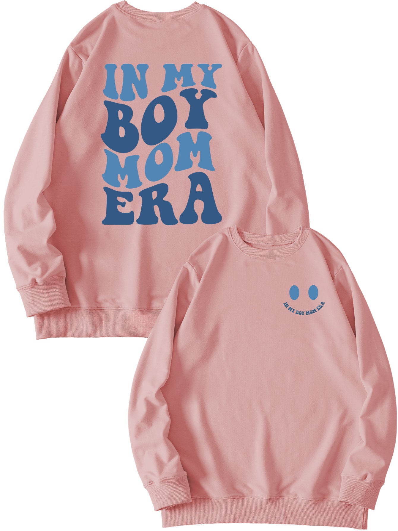 Double-sided Printed Pullover Sweatshirt Long-sleeved Shirt