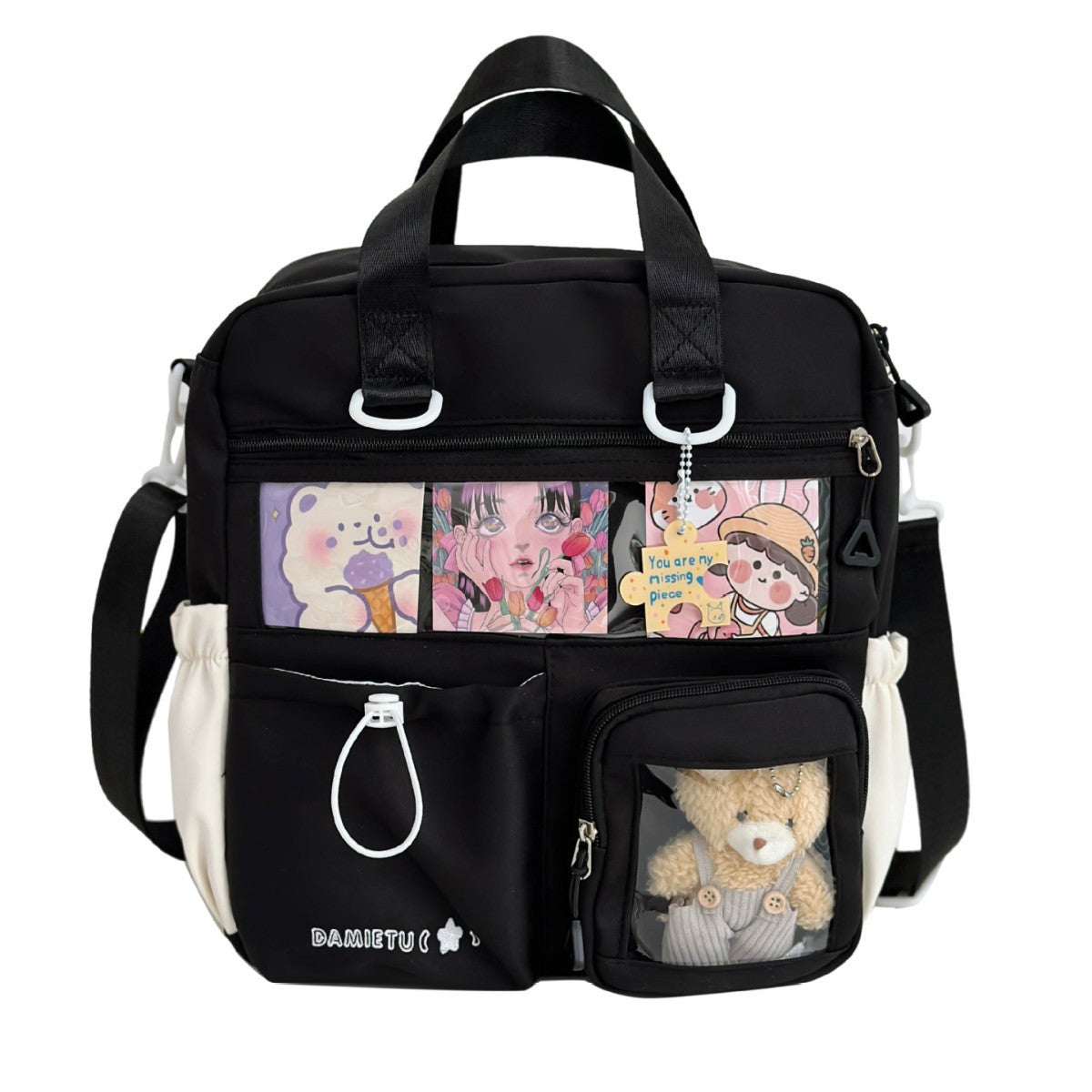 Backpack Large Capacity Tutorial Handbag Versatile Casual