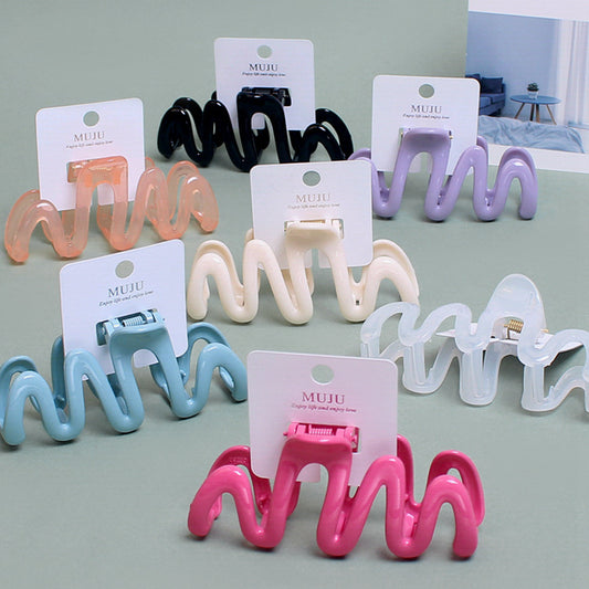 Fashion Personality Wave Female Hair Clip