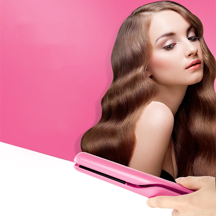 Portable Home Curl Or Straighten Hair Inside Buckle Curler