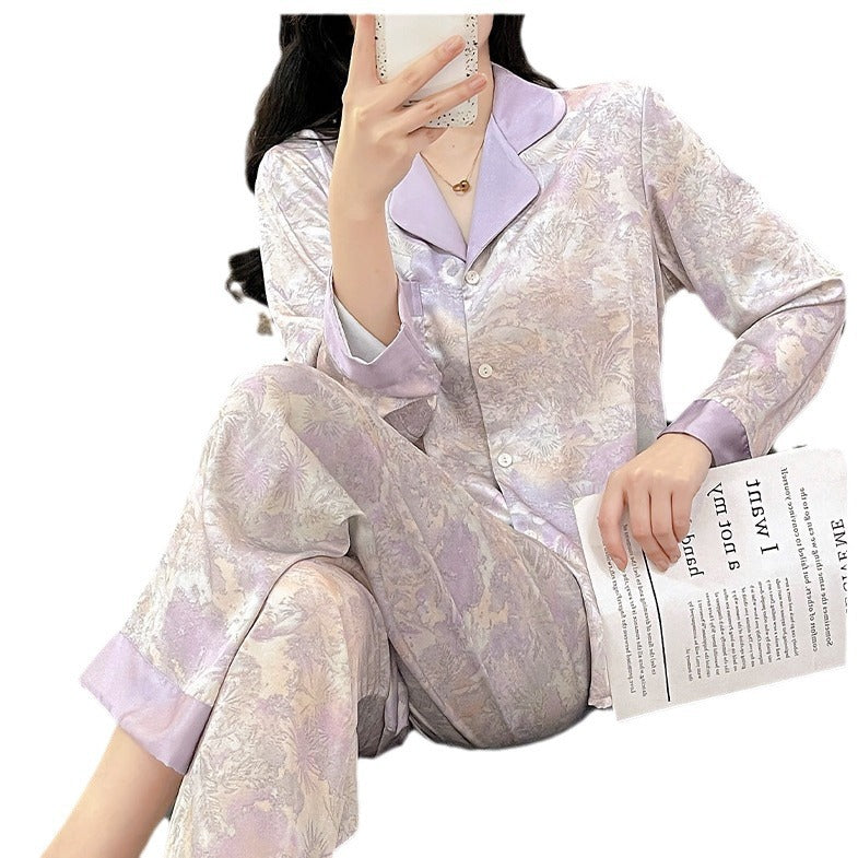 Thin Long Sleeve Elegant Slimming Internet Celebrity Homewear