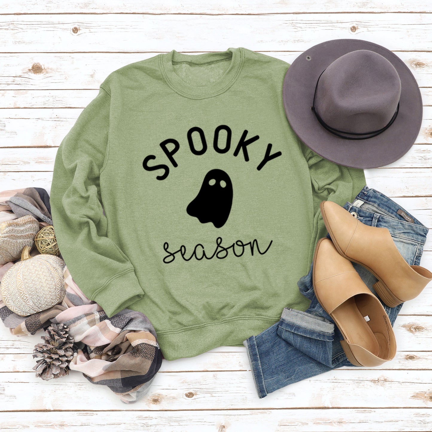 Loose Letters Autumn And Winter Round Neck Sweater Ladies