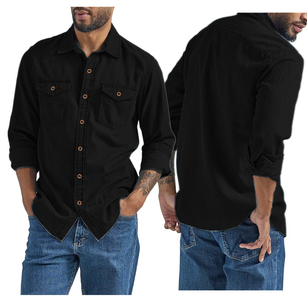 Men's Spring And Autumn Cardigan Wish European Oversized
