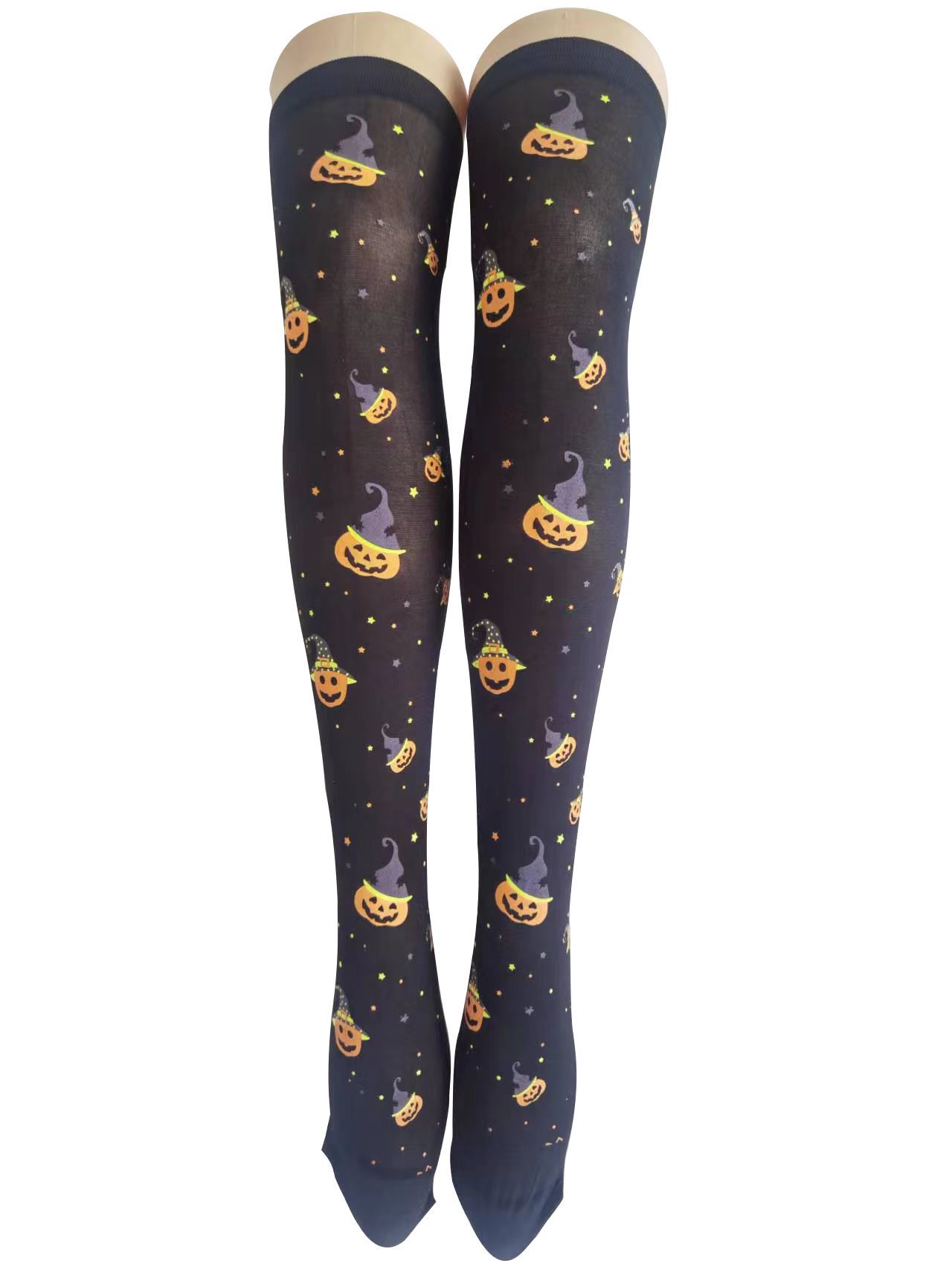 Variety Of Halloween Christmas Party Stockings