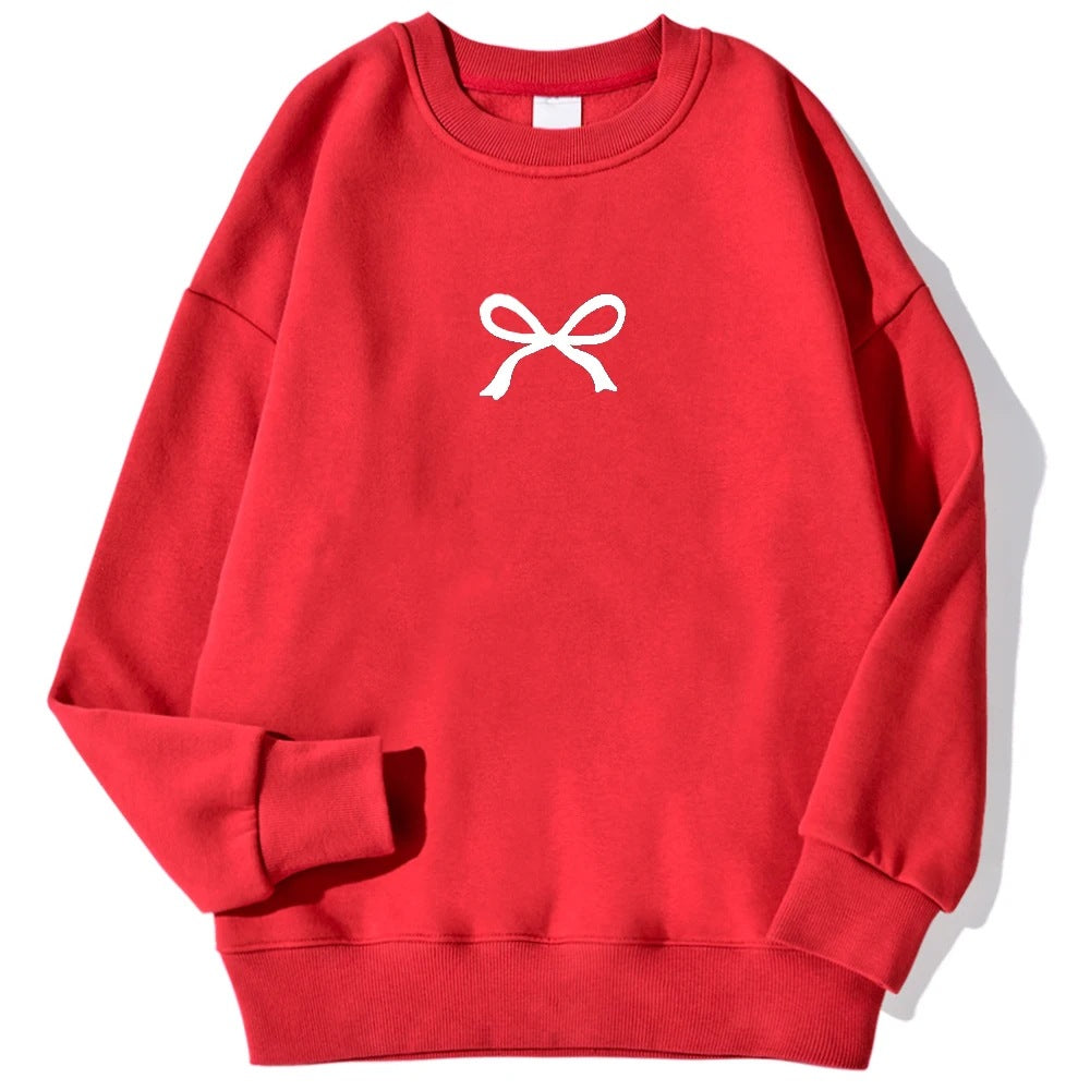 Womens Printed Pullover Casual Sweatshirt Top