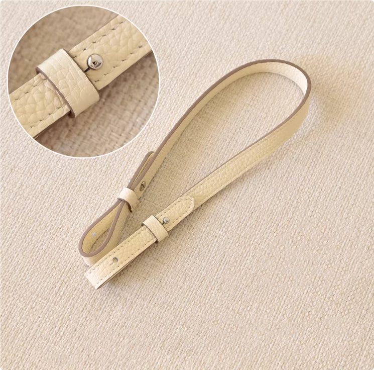 Genuine Leather Women's Bag Strap Accessories Replacement Spaghetti Strap