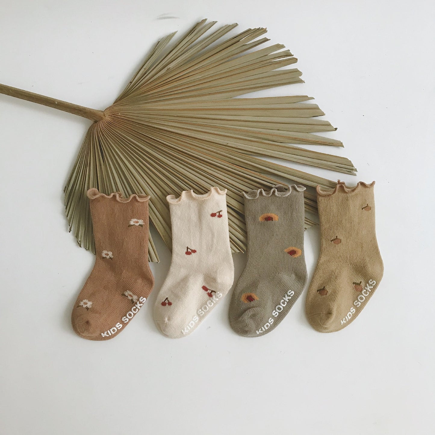 With Wooden Ears Children's Socks Baby Non-slip