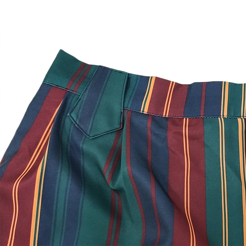 Women's High Waist Large Size Wide Leg Rolled Summer Sports Casual Shorts