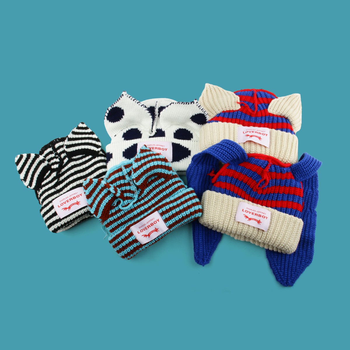 Female Cute Warm Student Knitted Hat