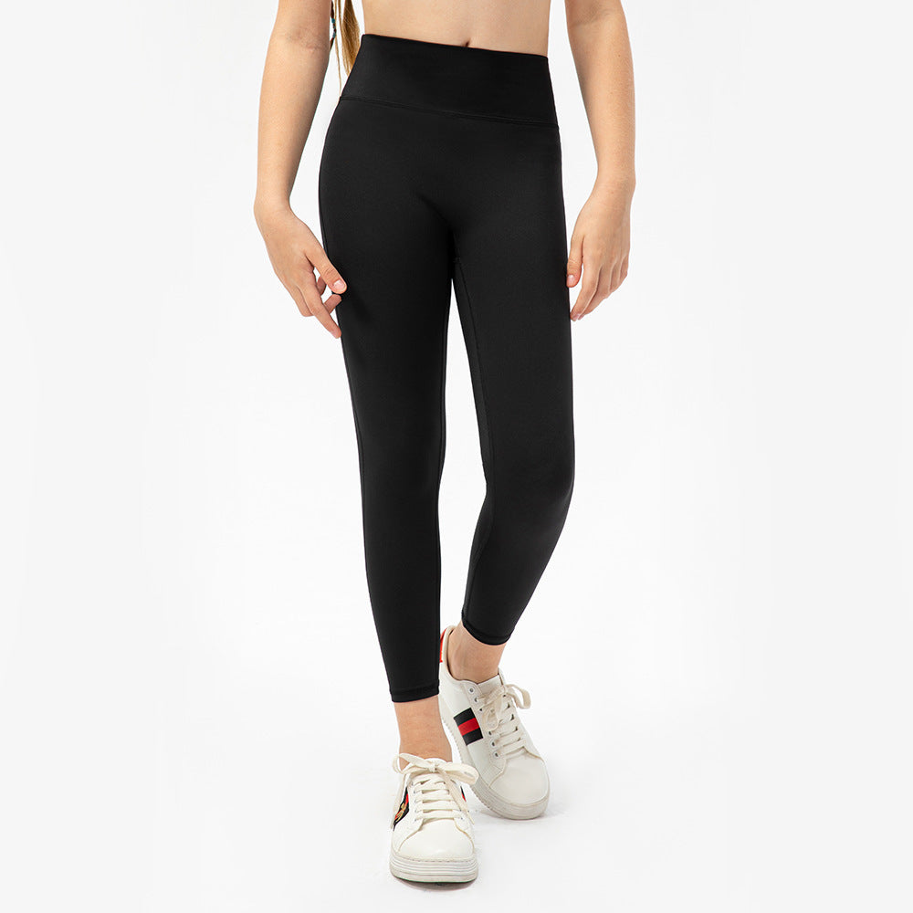 Girls' Tight Trousers Graffiti Printing Running