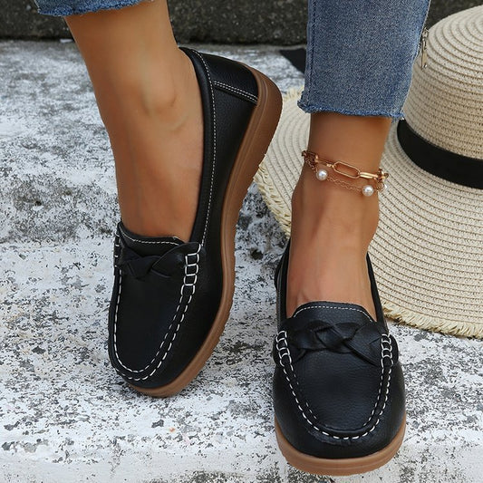 Ladies Fashion Personality Casual Peas Shoes