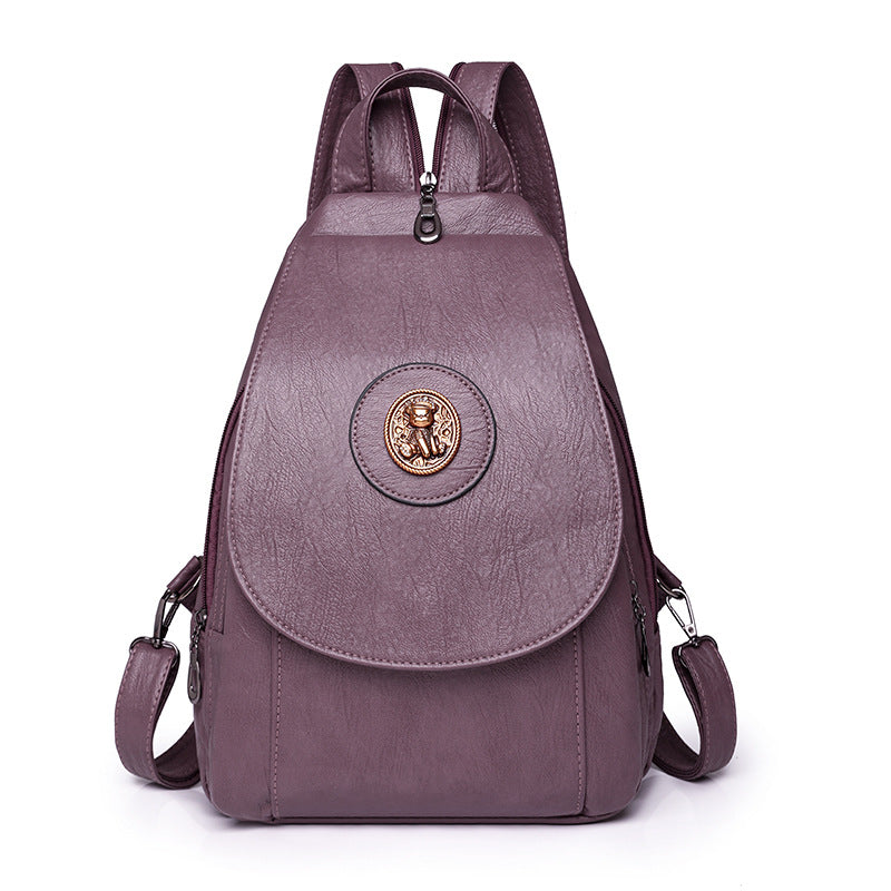 Simple Large Capacity Crossbody Chest Bag Leisure Travel Small Backpack