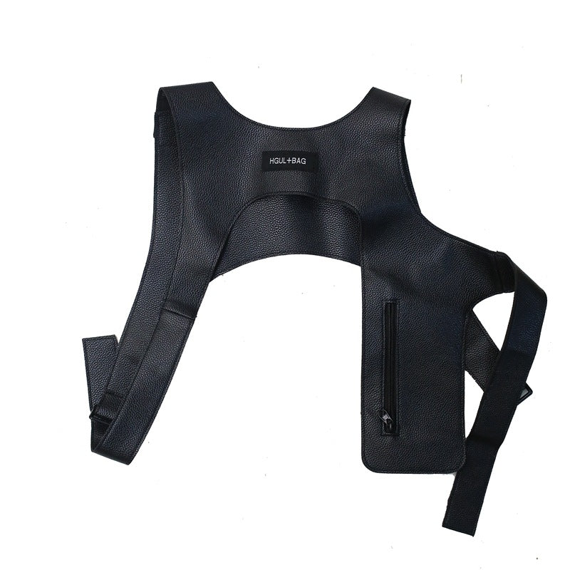 Pu Vest Vestpakke Trendy Cool Funktionelt Værktøj Og Taktik