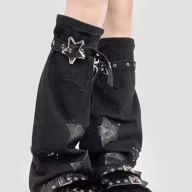 Benvarmer Sort Denim Benvarmer