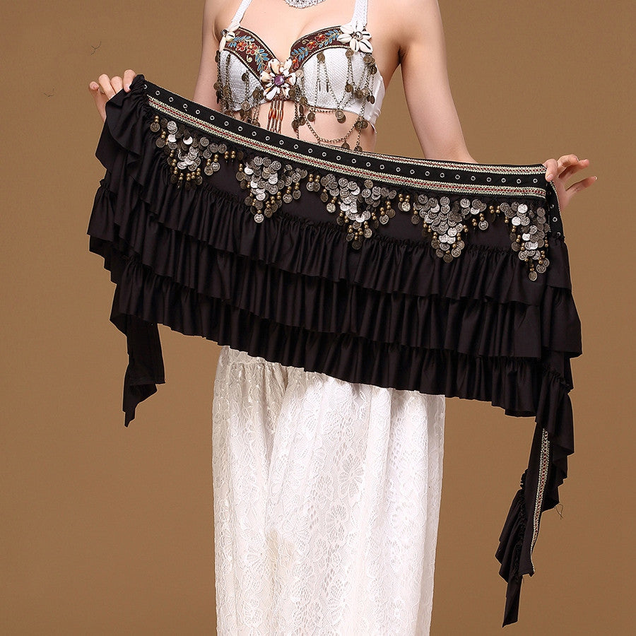 Belly Dance Waist Chain Retro Copper Coin Hip Towel Loud And Long