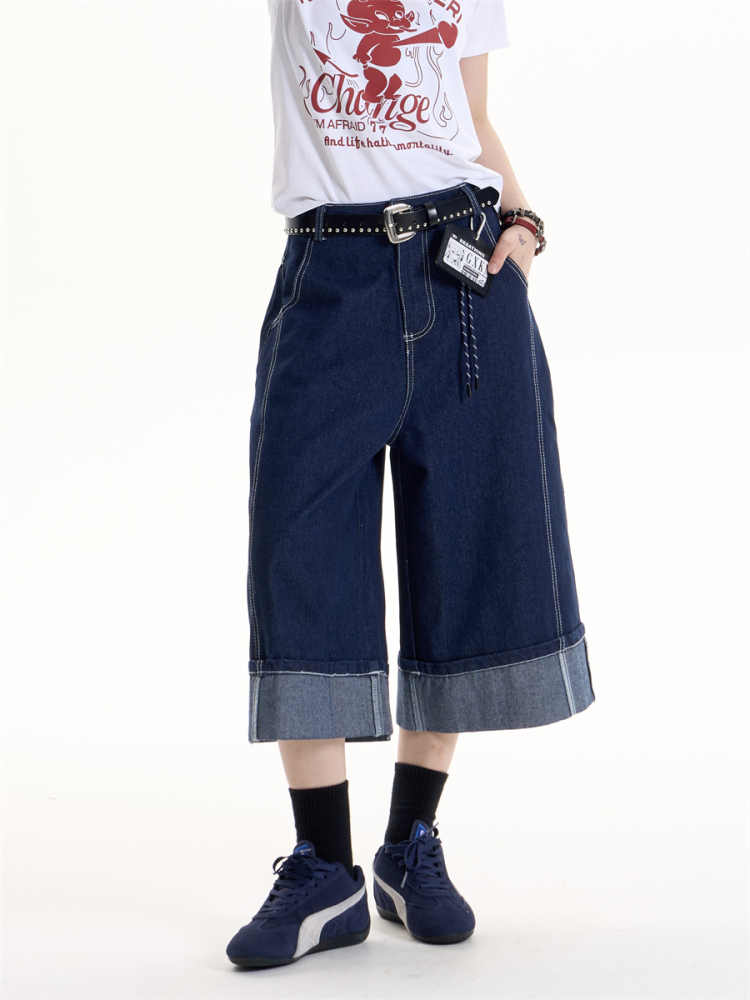Women's Retro Hot Girl Flanging Jeans