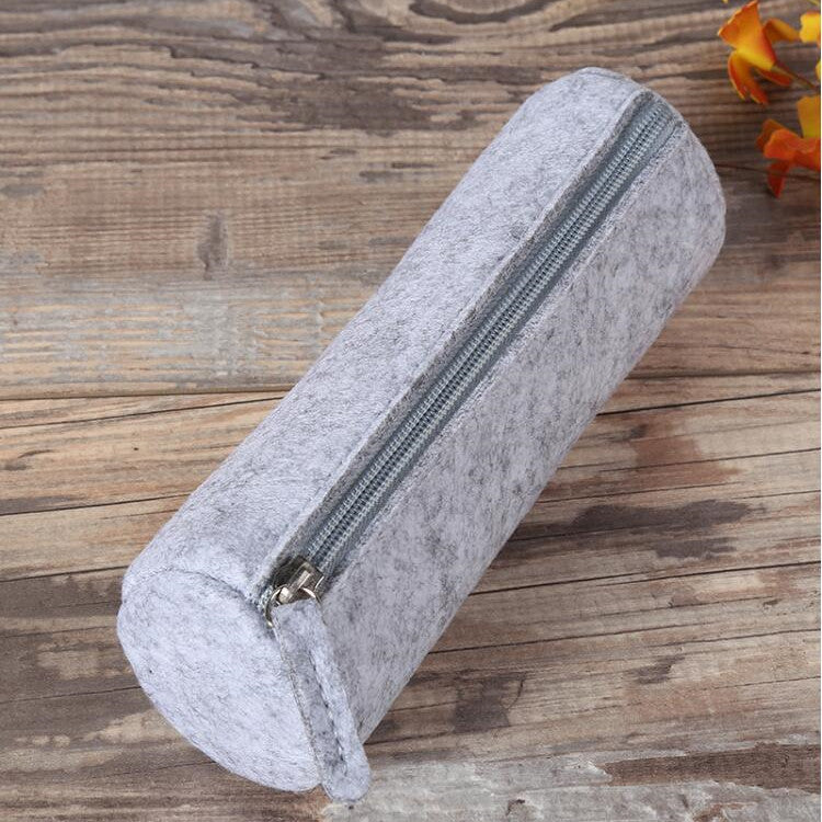 College Student's Portable Felt Pencil Case