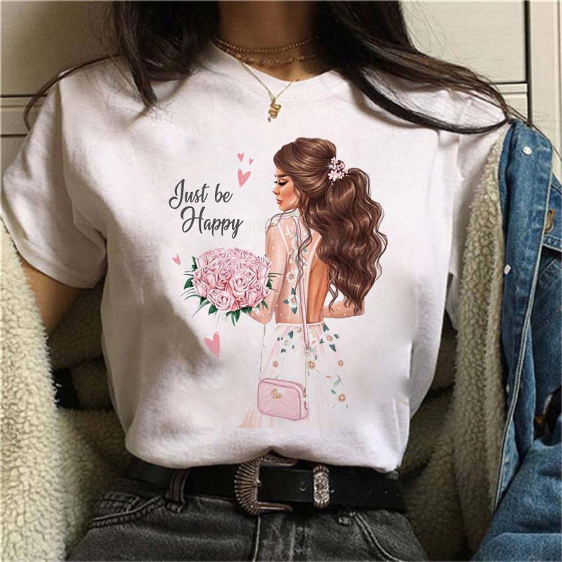 Sunflower Black T-Shirt Loose Short Sleeve T-Shirt