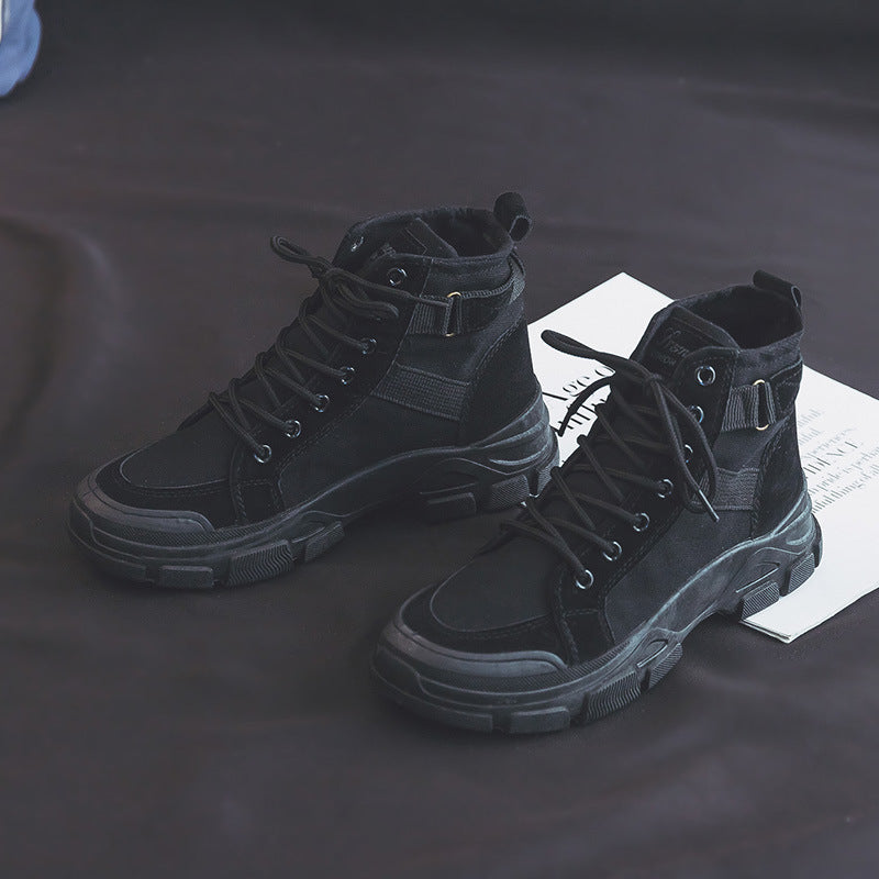 Knight Short High-top Booties
