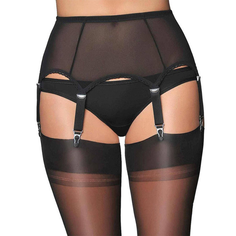 Sexy transparent mesh gauze