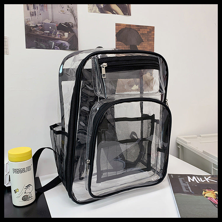 PVC Backpack Transparent Waterproof Backpack