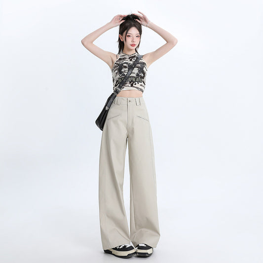 Fashion Personality Wide-leg Casual Pants Women