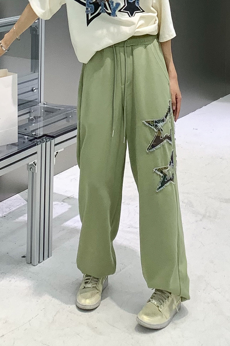 Pentagram Loose Straight Trousers Children