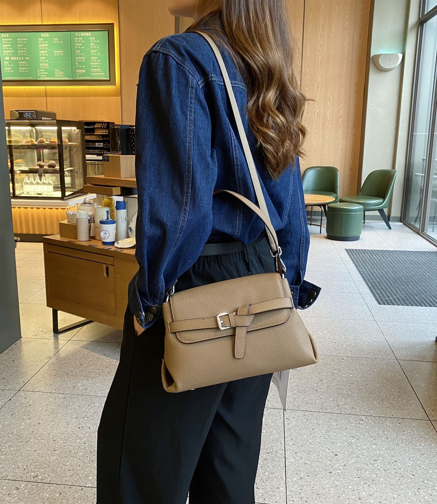 Women's Fashionable And Versatile Simple Crossbody Bag