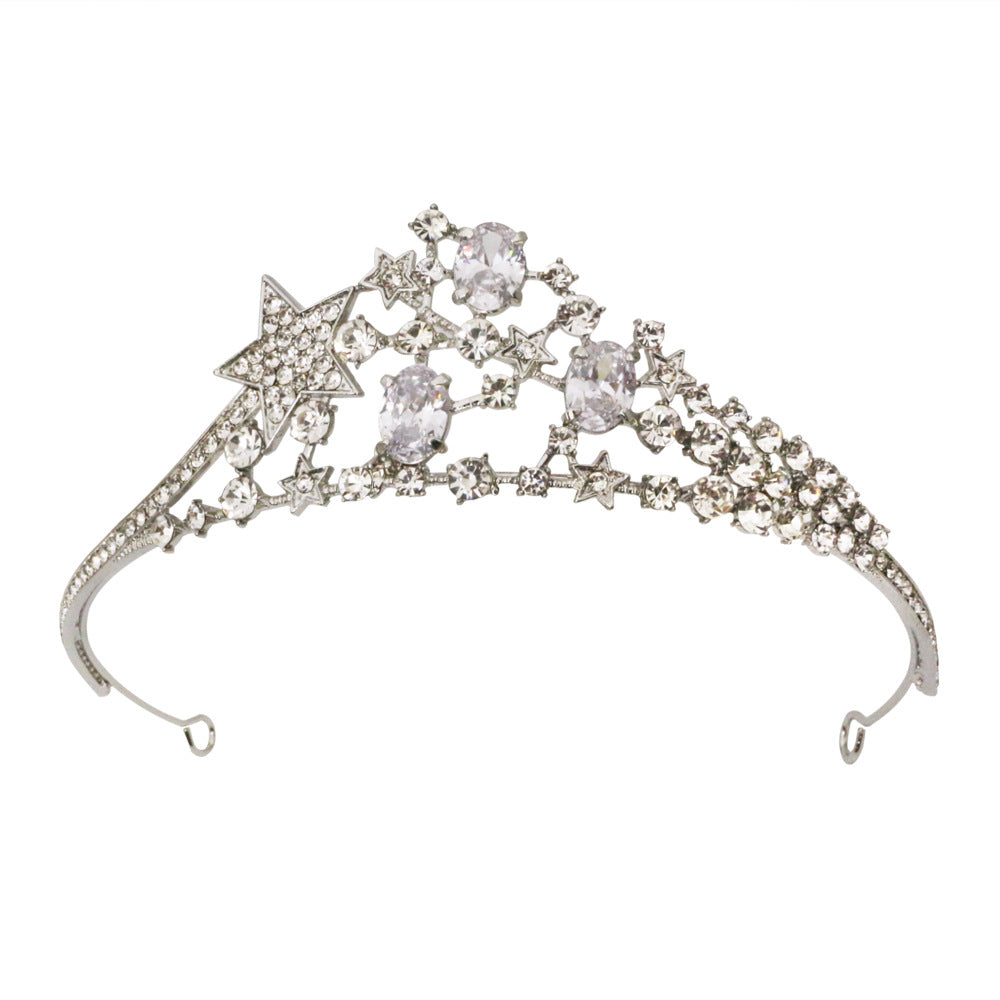 Zircon Star Bride Crown Princess
