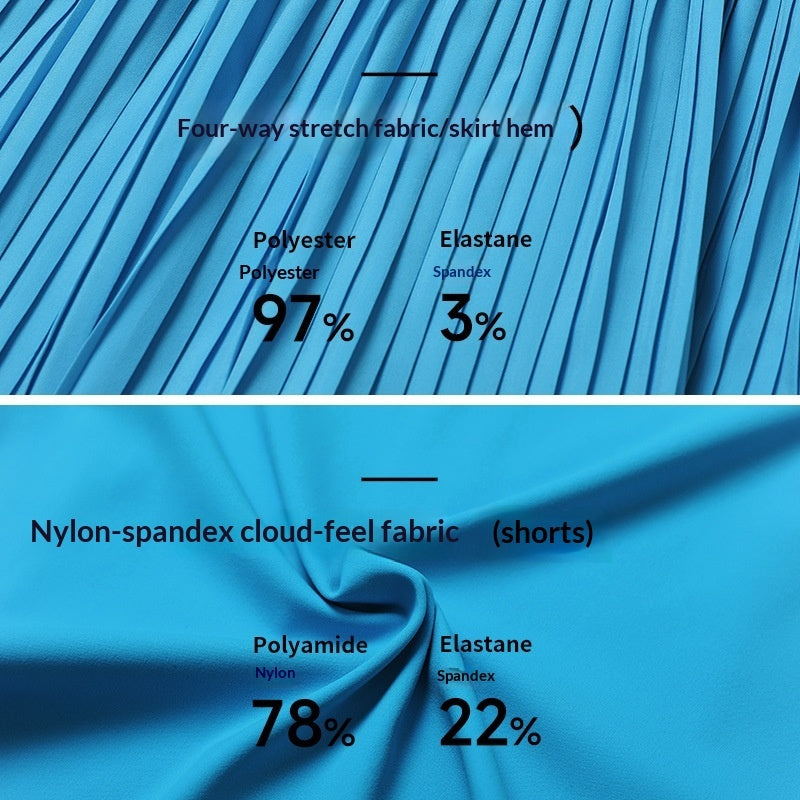 Tennis Skirt Base Layer Anti-exposure Dress