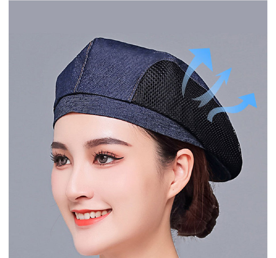 Breathable Hat For Waiter In Summer Restaurant