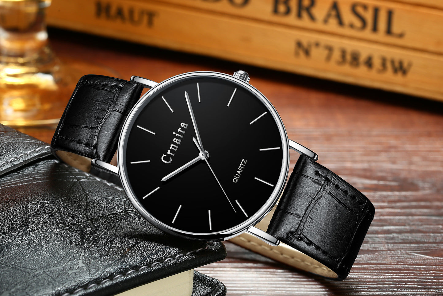 Men's Quartz Fashion Waterproof Simple Watch