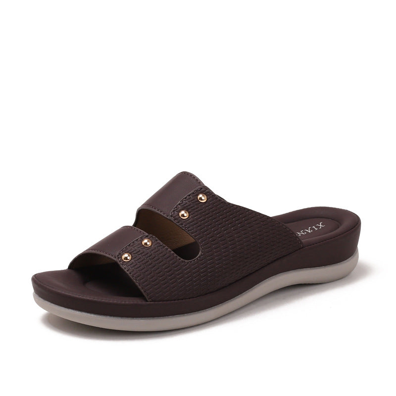 Womens Stylish Bohemian Beach Sandals For Outdoor Wear