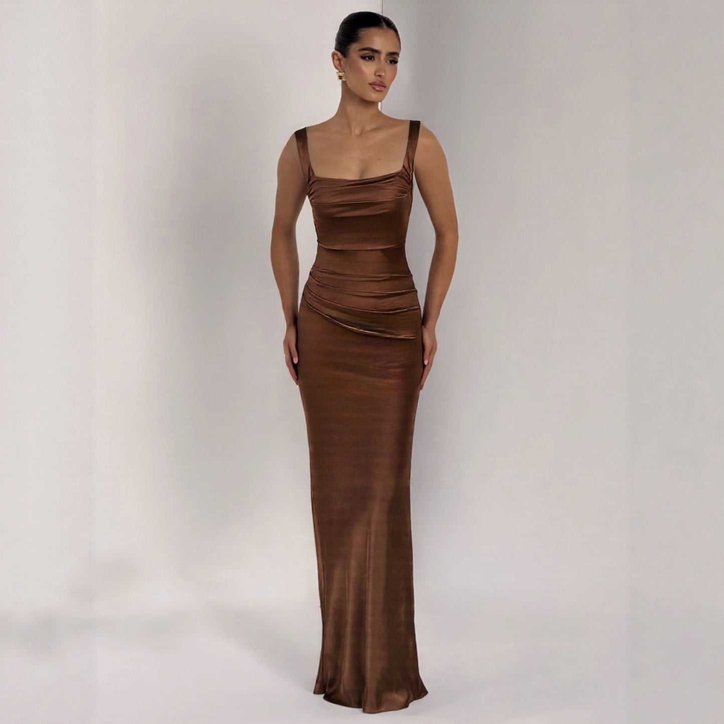 Slimming Strapless Elegant Evening Gown For Banquets