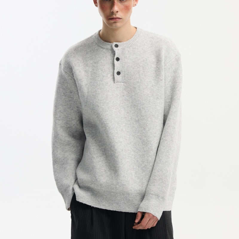 Men's Pullover Sweater Autumn And Winter American Lazy Style