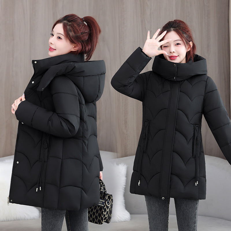 High-end Loose Small Size Cotton-padded Coat