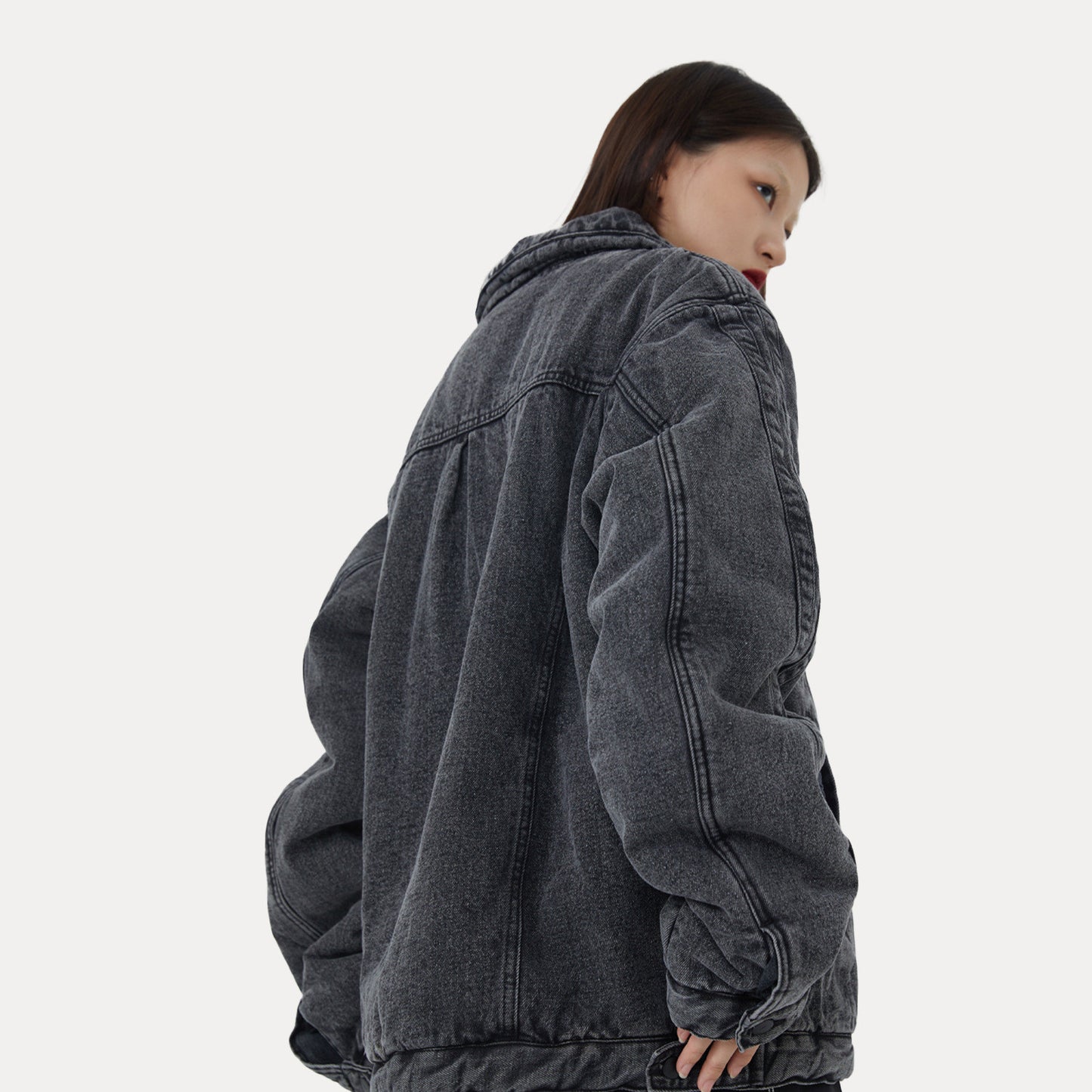Vintage Street Wash Dirty Padded Jacket