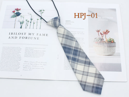 Japanese College Jk Plaid Tie Free Style